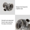 QruiLanTu 1-1/2 Inch Dishwasher Kitchen Drain Pipe Hose Adapter Wye,
