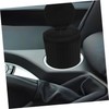 Ciieeo Multifunctional Car Trash Can with Cup Holder Separate Wet