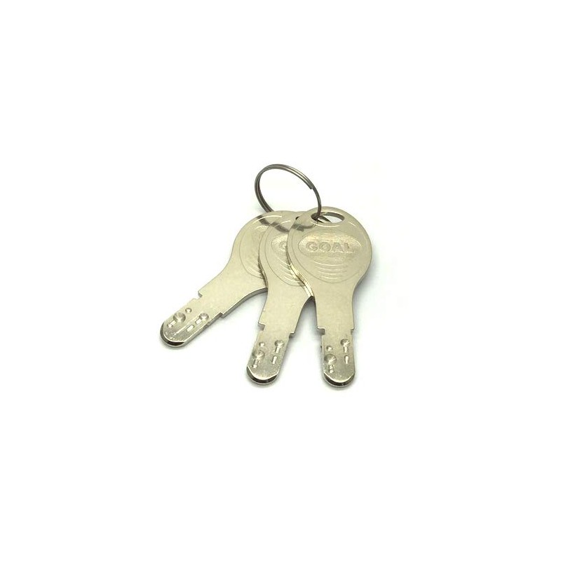 Goal D-TX40-37 2 Identical D9 Cylinder Cylinder Lock with 6