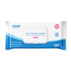 CONTIPLAN CONTIPLAN Incontinence Cleansing Cloths with Barrier Cream - All in One Cleansing Wipes Cleanses, Soothes and Moisturises - Pack of 25 Cloths