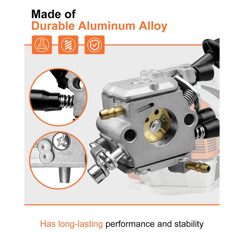 Carburetor Fit for Stihl BR350 BR350Z BR430 BR450 SR430 SR450