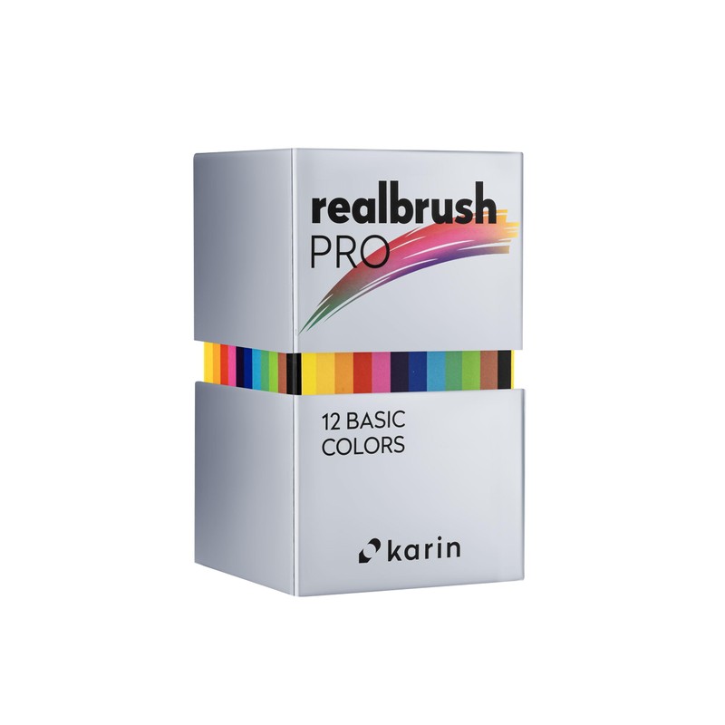 KARIN Realbrush PRO Basic Colors - a set of 12