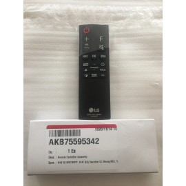 LG NEW Genuine LG AKB75595342 Sound Bar Remote Control