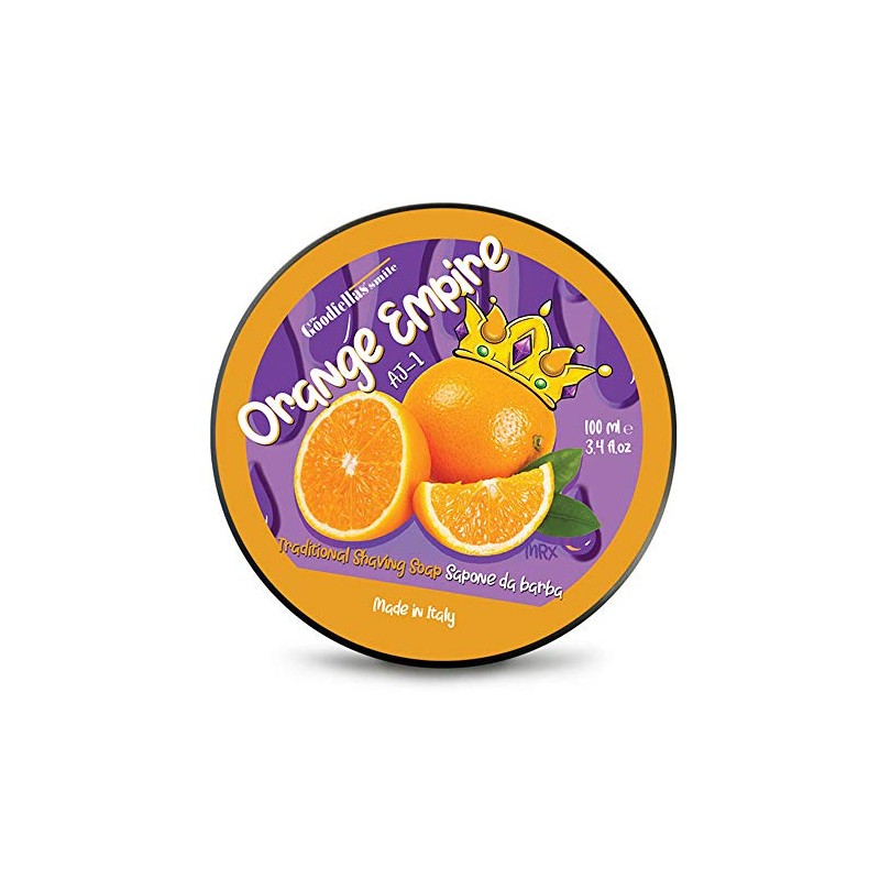 The Goodfellas' smile Orange Empire Shaving Soap AJ-1 Formula, 100