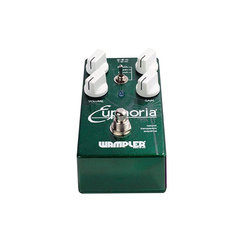 Wampler Euphoria V2 Natural Transparent Overdrive Guitar Effects Pedal