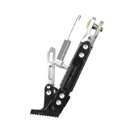 Life Design Johnson. 14 Honda Monkey Gorilla Height Adjustment Side Stand with 6 Levels of Adjustment Function (Silver)