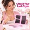 700PCS DIY Eyelash Extension Kit – D-Curl Lash Clusters with