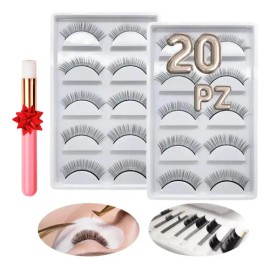 Pestañas De Práctica Extensiones Maquillaje Lashista F                                                                                                