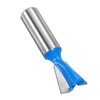 sourcing map 2pcs Dovetail Router Bit 3/4" Diameter 1/2" Shank