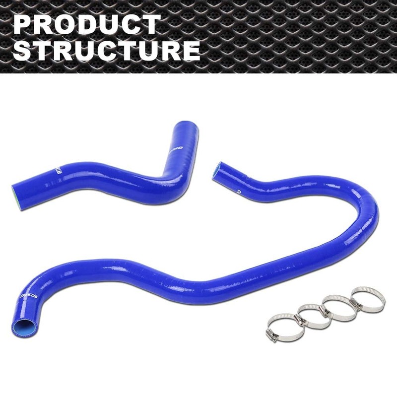 CRODESSIGN Upper Lower Radiator Coolant Hose Compatible with Chevy Silverado