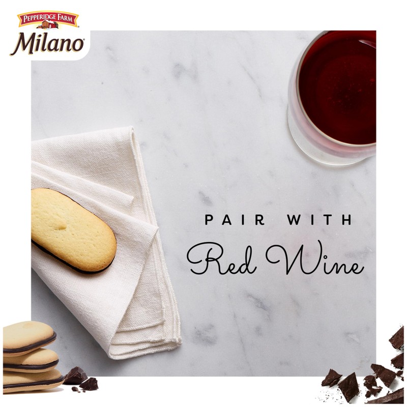 Pepperidge Farm Milano Milk Chocolate Cookies, 6 OZ Bag (15