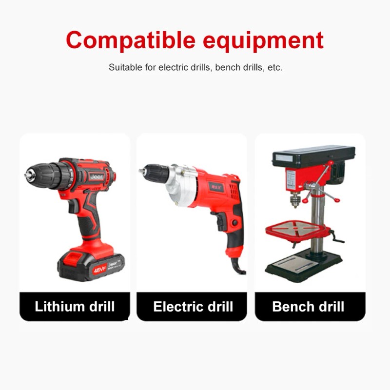 Unbranded Drill Bit Deburring 5-25mm External Chamfering Tool 1/4" Hex