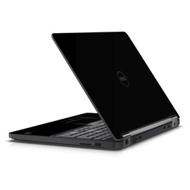 LidStyles Vinyl Protection Skin Kit Decal Sticker Compatible with Dell Latitude E5550 (Black)