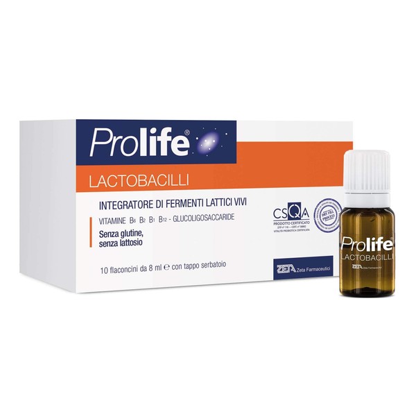Prolife Lactobacilli Supplement 10 Vials - 80 ml