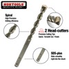 NORTOOLS Rotary Hammer Drill Bit Sets 7 PCS SDS Plus