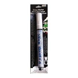 Marvy White Snow Marker - 3D Heat & watch it puff up on paper and fabric crafts! supplier:smilingsummergirl