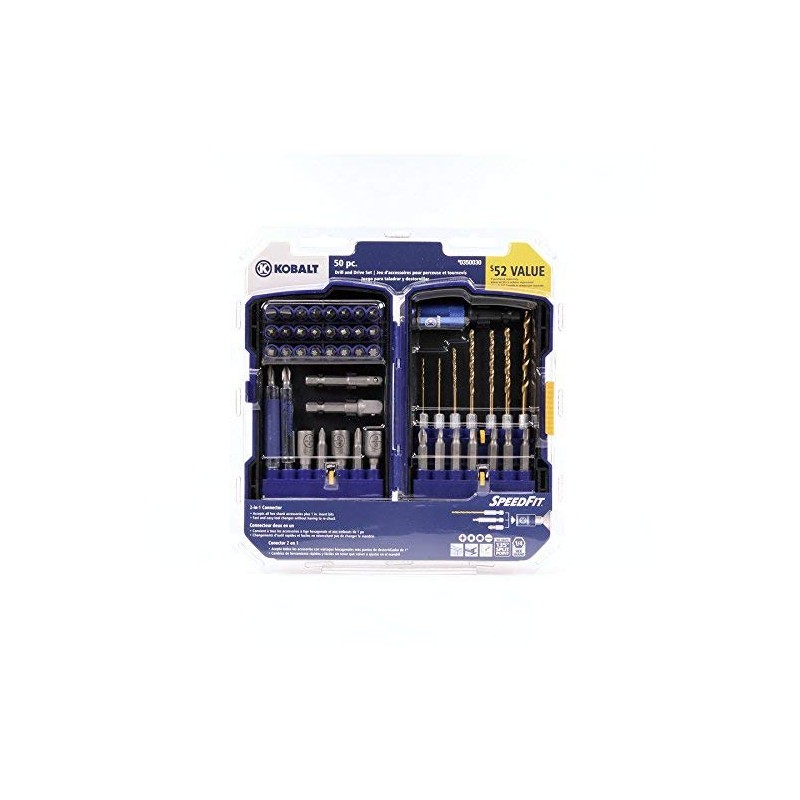 Kobalt 350030 50 pc. Drill and Driver Set