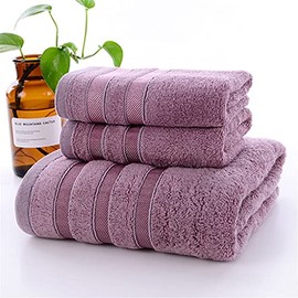 Premium Bath Towel Set,1 Large Bath Towels,2 Hand Towels, Hotel Quality Soft Cotton Highly Absorbent Bathroom Towels for Adults (Color  Color 3)...   
