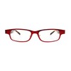 Eyejusters Self-Adjustable Glasses, Oxford Edition, Ruby Red