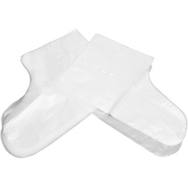 Mascarilla para Pies, 100 Piezas Mascarilla para Pies Desechable Calcetines Humectantes Desechables Mascarilla para Pies con Bloqueo de Humedad Transparente Pedicura Productos para SPA para Pies Masca