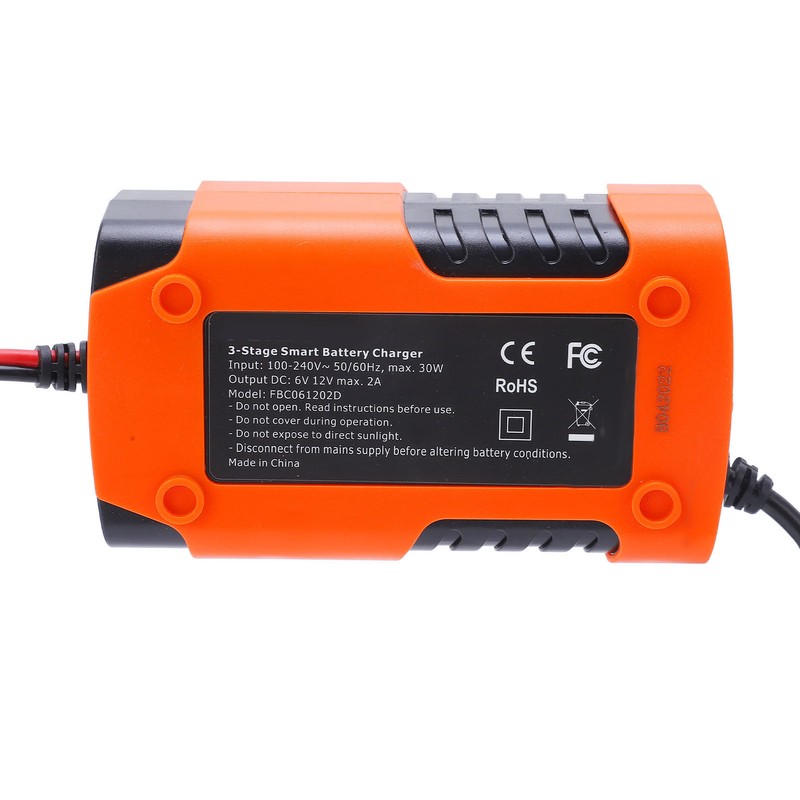 Smart Battery Charger Automatic 3 Stage Self Protection Charger with