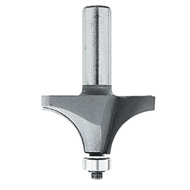 Makita 733120-6A 3/8-Inch Corner Rounding, 2 Cutting Flutes, 1/4-Inch Shank Carbide Tip Router Bit