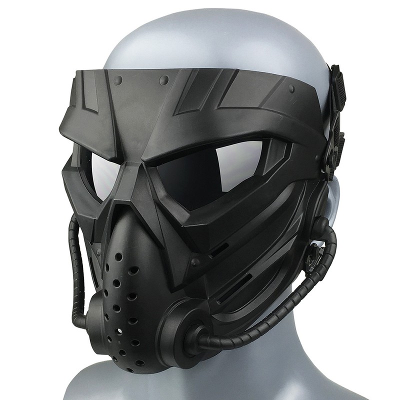Outdoor Game Masks Full Face Paintball Mask with Clear Eye