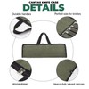Zisqerts Heavy Duty Knife Roll for Chefs - Waxed Canvas