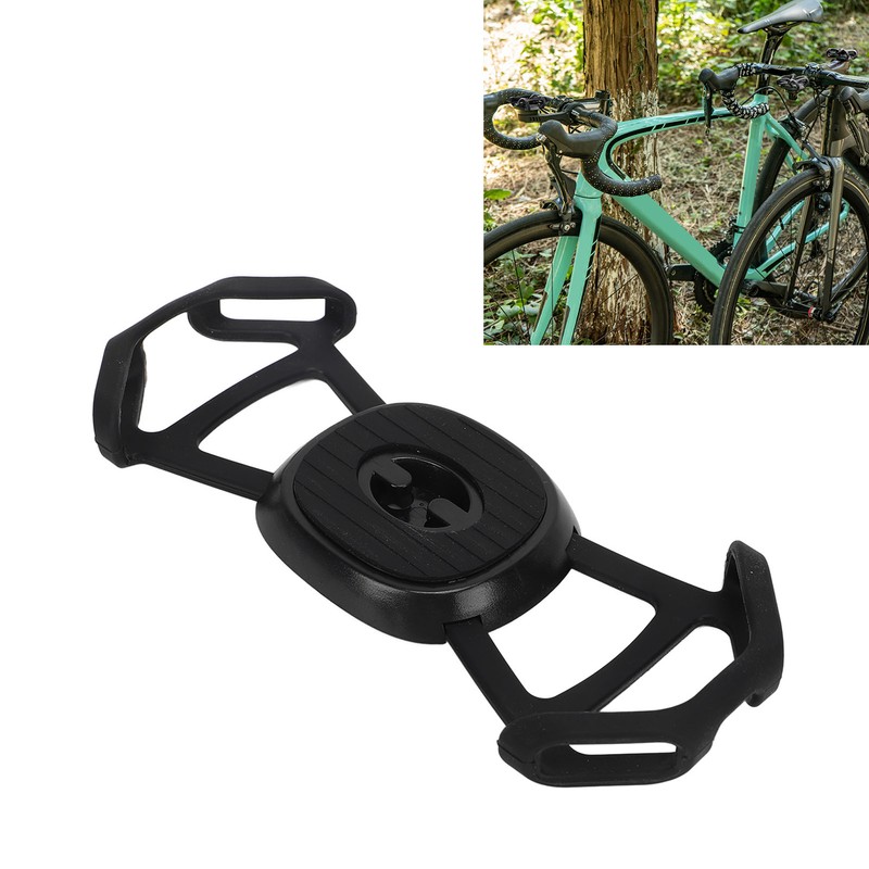 Bike Phone Holder Silicone Shockproof Black Bike Phone Bracket Mount