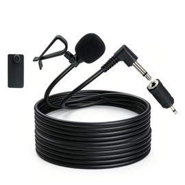 SEYUGOPTI 3.5mm External Car Microphone with 2.5mm Adapter