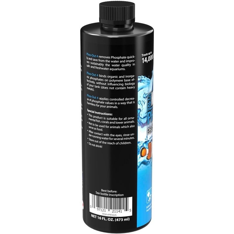 MICROBE-LIFT Phos-Out 4 – liquid phosphate remover for every marine