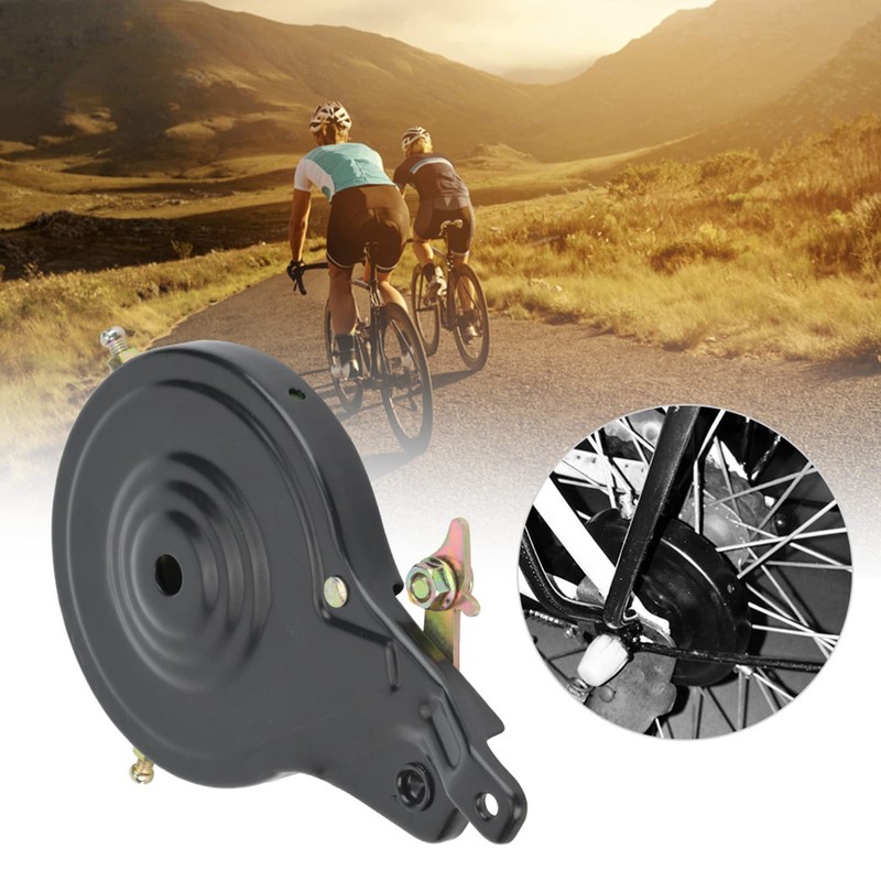 Rear Band Drum Brake Assembly, Universal Steel Bicycle Brake Modification