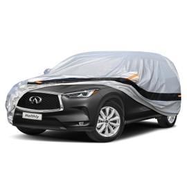 Holthly SUV Car Cover Custom Fit Infiniti QX50 2013-2025, Car Cover Waterproof All Weather for Automobiles, Sun Rain Dust UV Protection. (Ships from US Warehouse, 3~7-d)