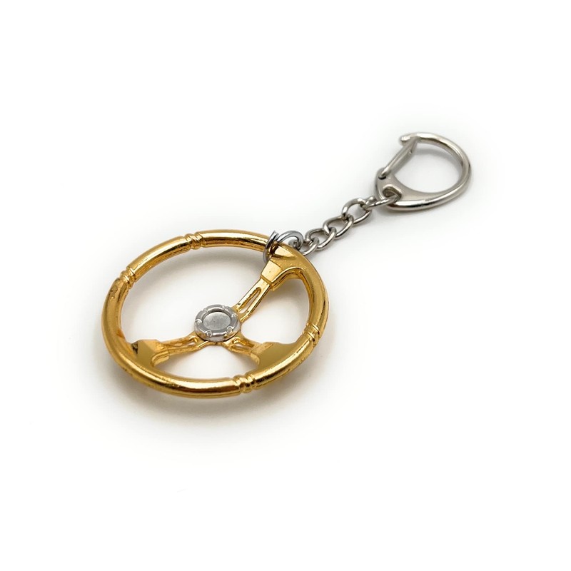 H-Customs Key Ring Parent 30, steering wheel gold, Unit size