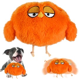 YOUYIKE Moving Dog Toy, Dog Toy, Movable Electric, Interactive Dog Ball Toy, Active Moving Pet Plush Toy for Pets, Dogs, Training Ball (Orange)