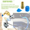 EPLZON R12 to R134A Bullet Piercing Valve Kit with Dust