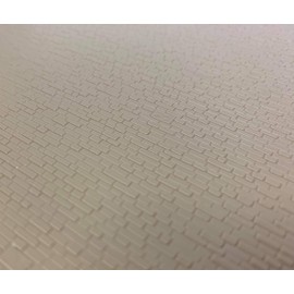 Slater's Plastikard 0435 2mm 'N' Gauge Dressed Stone Plastic Styrene Sheet