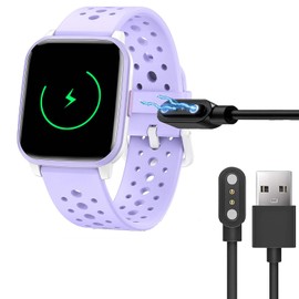 Blueshaweu Charging Cable Compatible with Butele Children's Smart Watch H69, Cable Charger Charging Station for Butele H69 Smartwatch (Black)