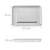 Relaxdays Instrument Tray, Set of 3, H x W x