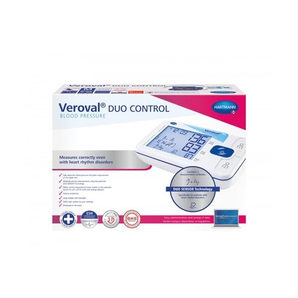 Hartmann Veroval Duo Control Electronic Mid Arm Blood Pressure Monitor