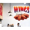 Custom Food Truck Decals Chicken Wings Food and Beverage Concession