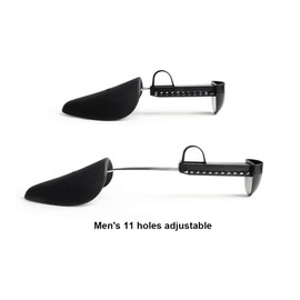 Men's or Women's Adjustable Plastic Shoe Tree Boot Expander Shoe Stretcher Shaper for High Heel Maintain Shape Footwear, 2Pairs Male