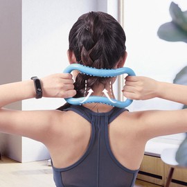 Pilates Wheel - Set Exercise Ring for Leg & Yoga Ring Clamp - Exercise Ring for Leg Yoga Ring Clamp Multifunctional Ergonomic