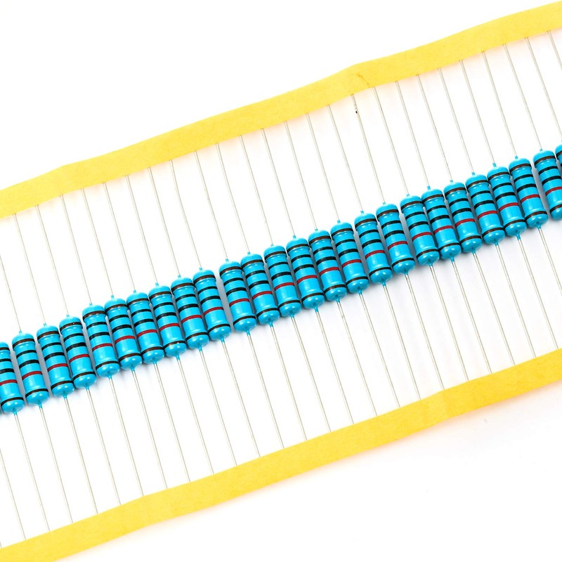 Chanzon 30pcs 2W 47K Ω ohm Metal Film Fixed Resistor