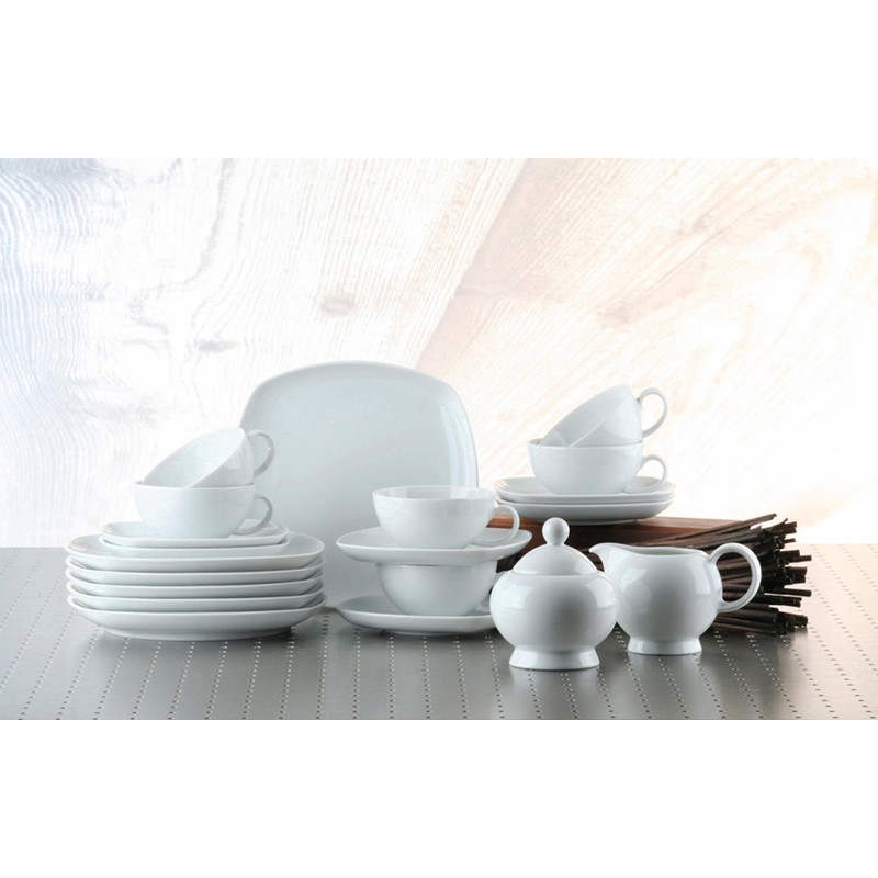 Lido 00003 Dessert Bowl 15 cm Set of 2 White