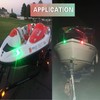 jamgoer Boat Navigation Lights 1 Pair Bow Light Waterproof Led