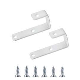 Abvsdu 2PCS Bunk Bed Ladder Hook, 1" PVC Coated Bunk Bed Hook for Camper/Rv Bunk Ladder Stand