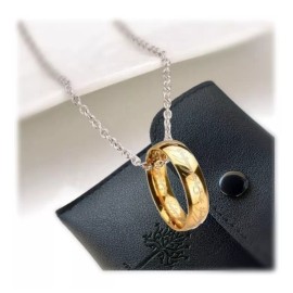 Dtup Anillo Único Tolkien Señor De Los Anillos Con Cedena