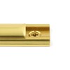 Prime-Line U 9961 4-In. Surface Bolt, Solid Brass, Polished Brass