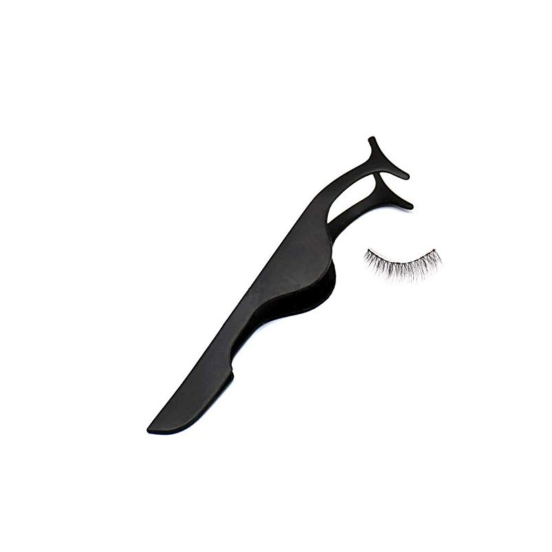 OdontoMed2011® Eyelash Tweezers Black For 'False Eyelash